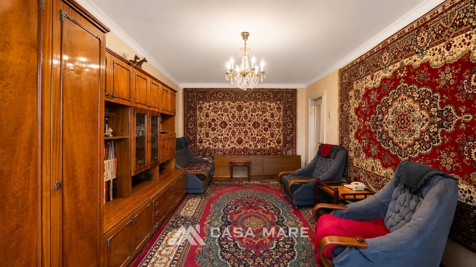 Apartament cu 2 camere, 58 m², de vânzare în Chișinău, sectorul Buiucani 2