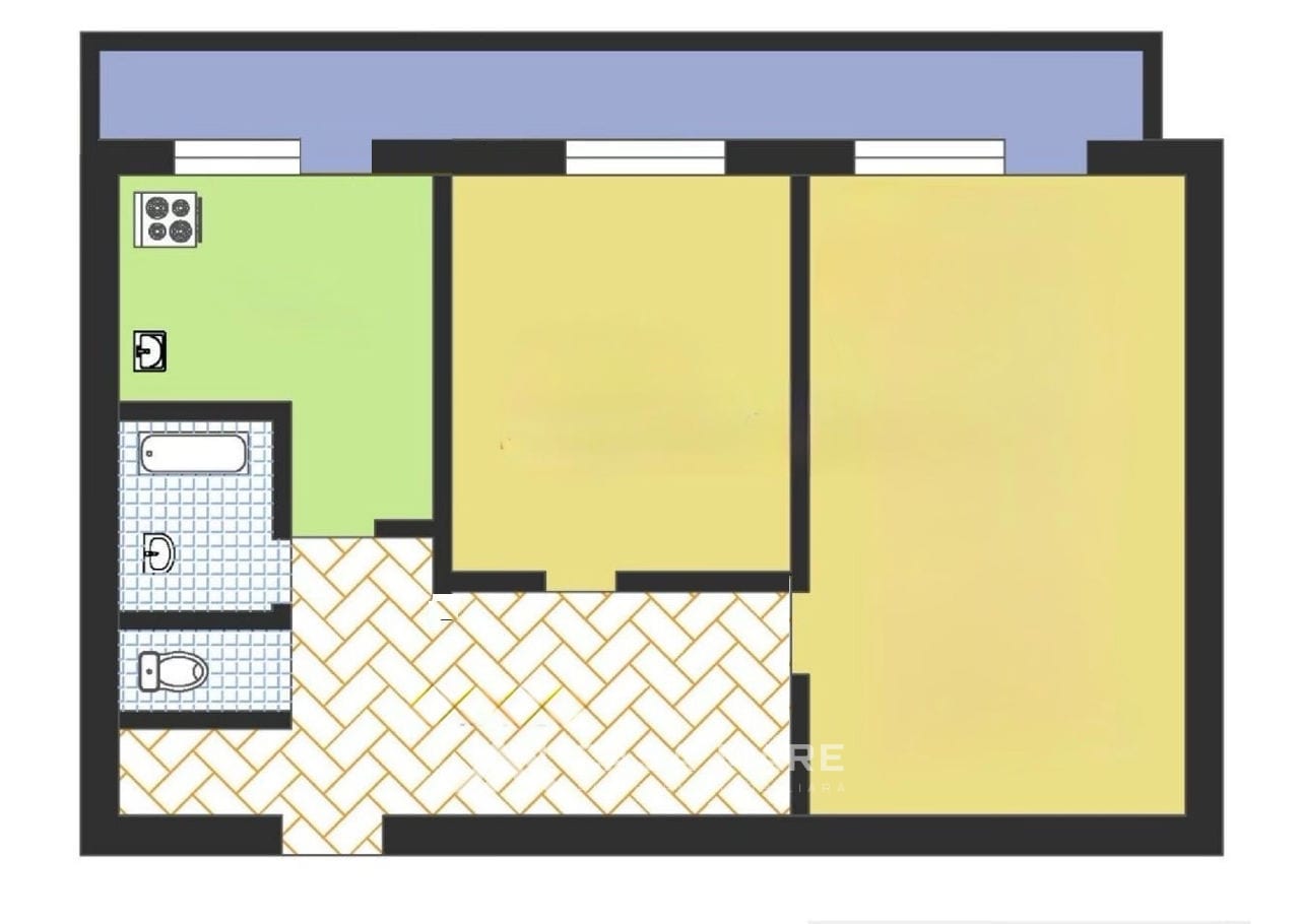Vânzare apartament cu 2 camere |47 m²| Râșcani 9