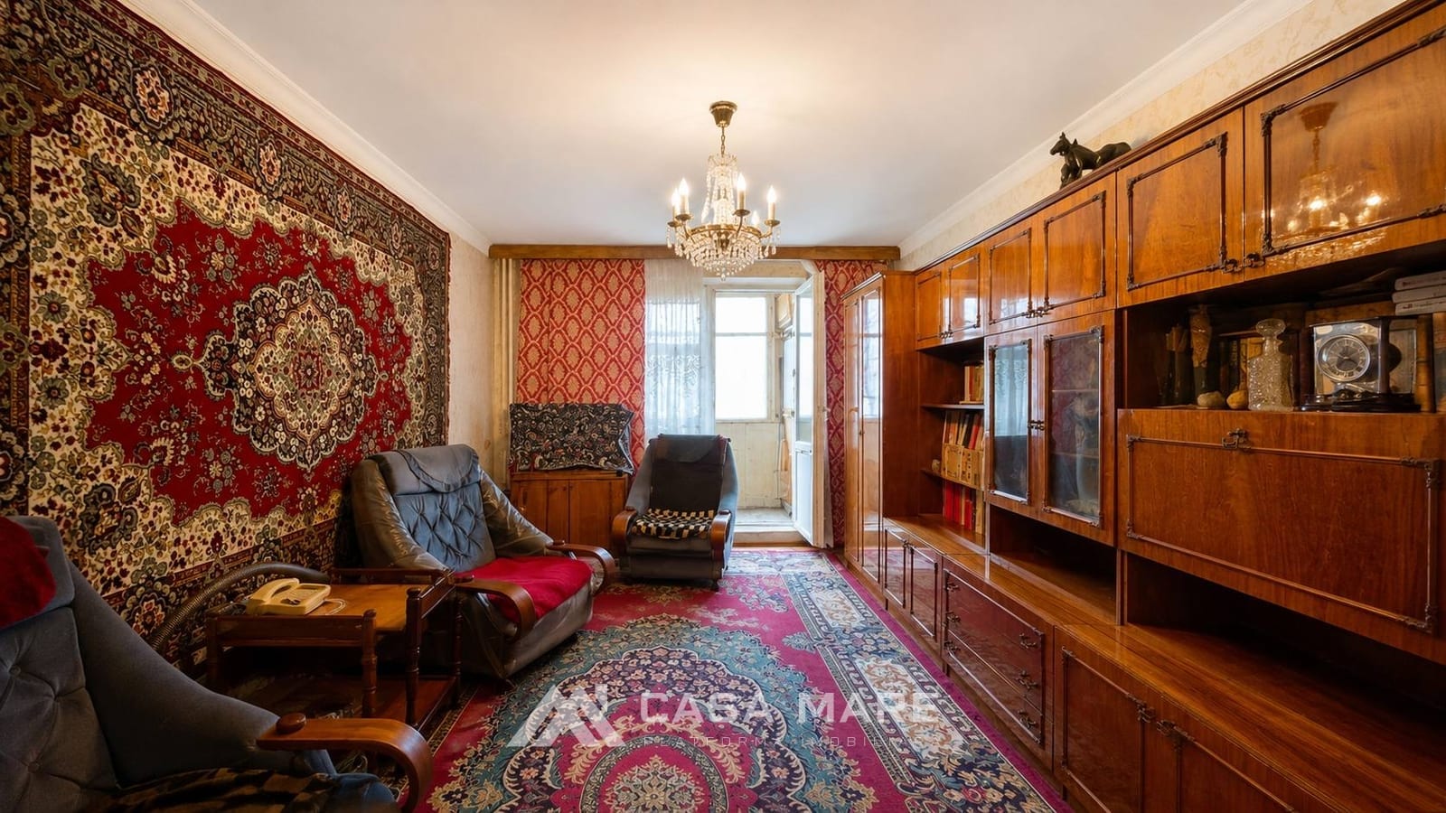 Apartament cu 2 camere, 58 m², de vânzare în Chișinău, sectorul Buiucani 3