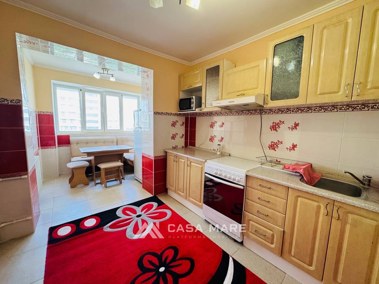 2-комнатная квартира, 58 м², Кишинёв 1