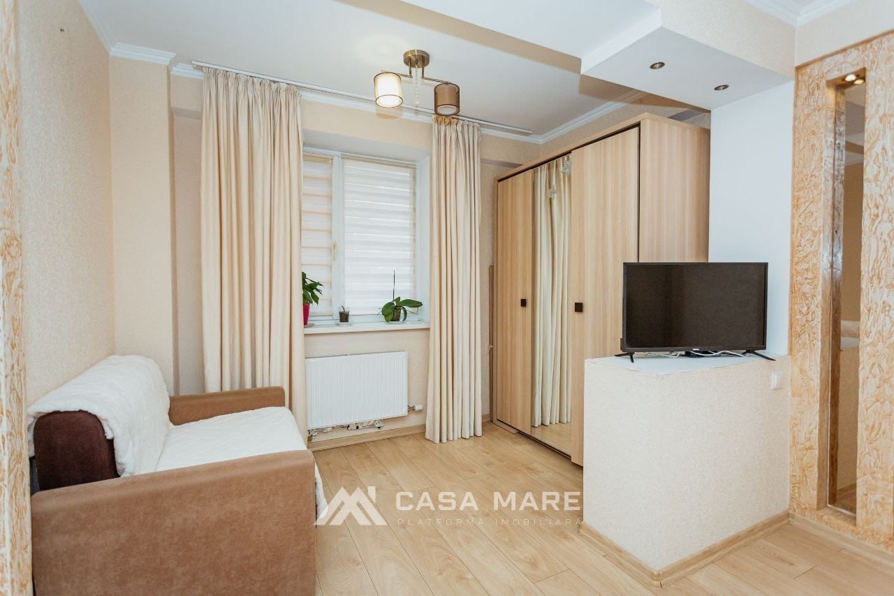 1-комнатная квартира, 43 м², Кишинёв 3