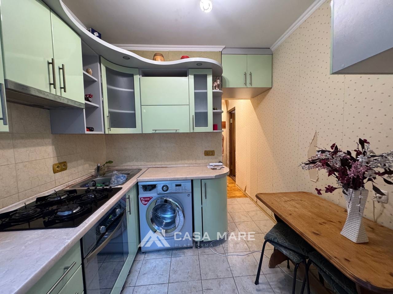 2-комнатная квартира, 55 м², Рышкановка, Кишинёв 2