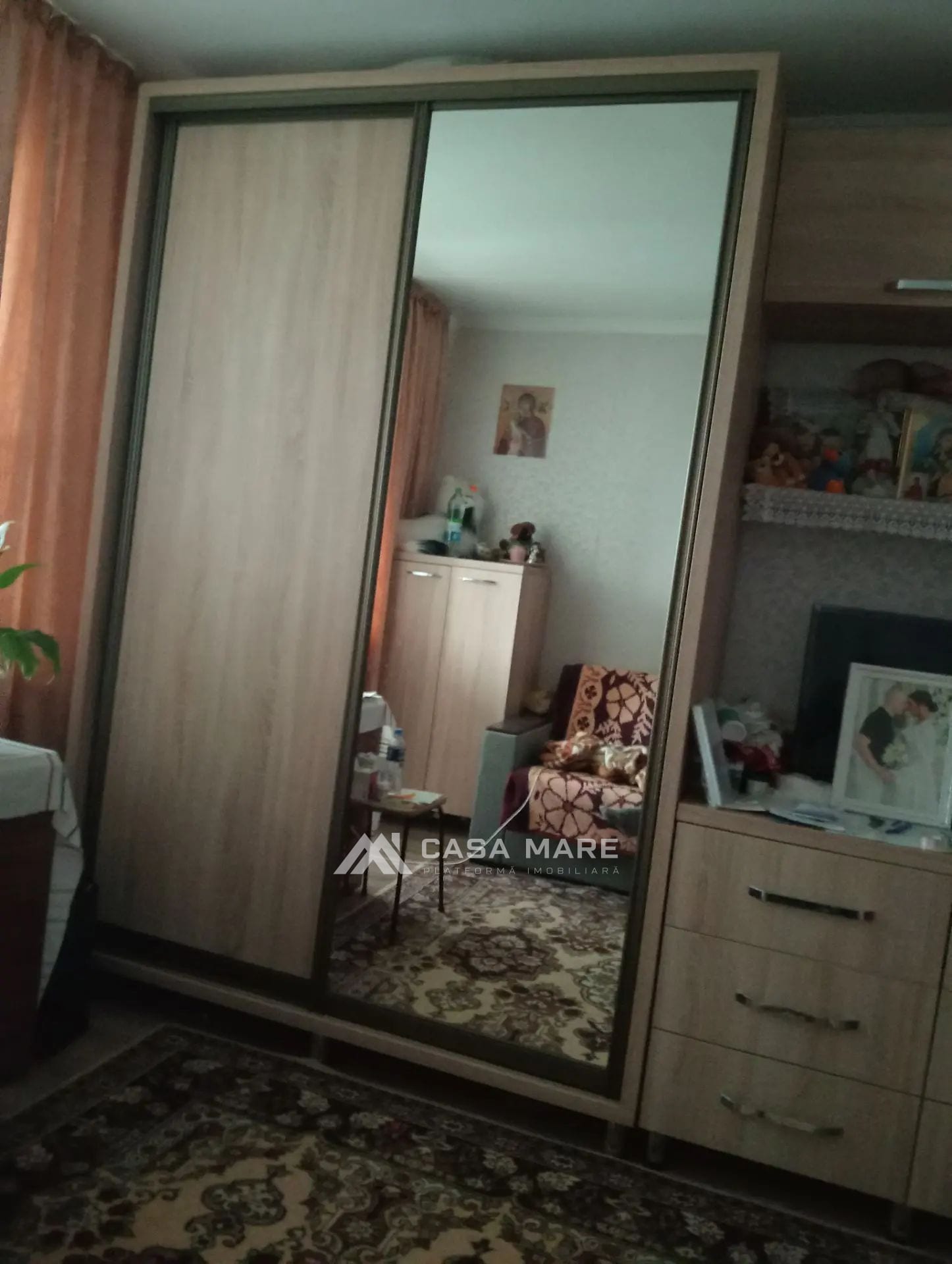2-комнатная квартира, 50 м², Кишинёв 5