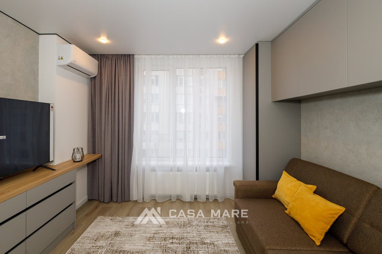 Apartament cu 1 cameră, 38 m², Chișinău 7