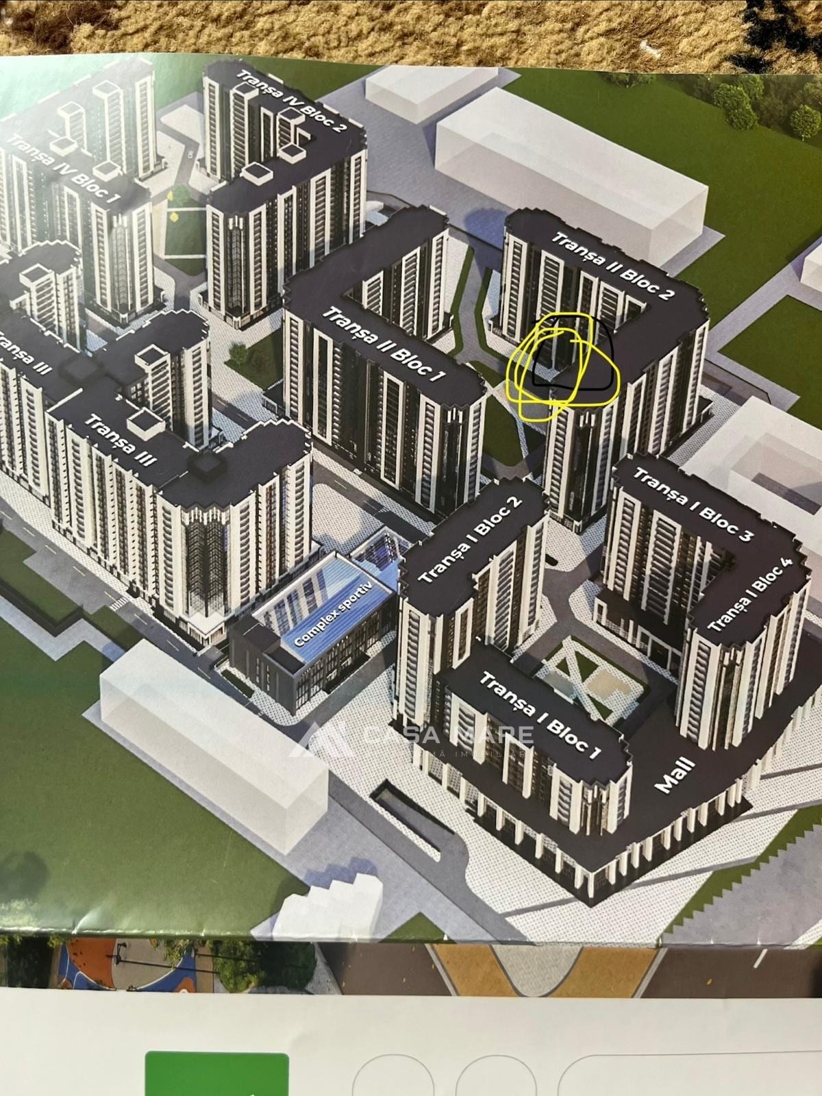 1-комнатная квартира, 46 м², Кишинёв 2