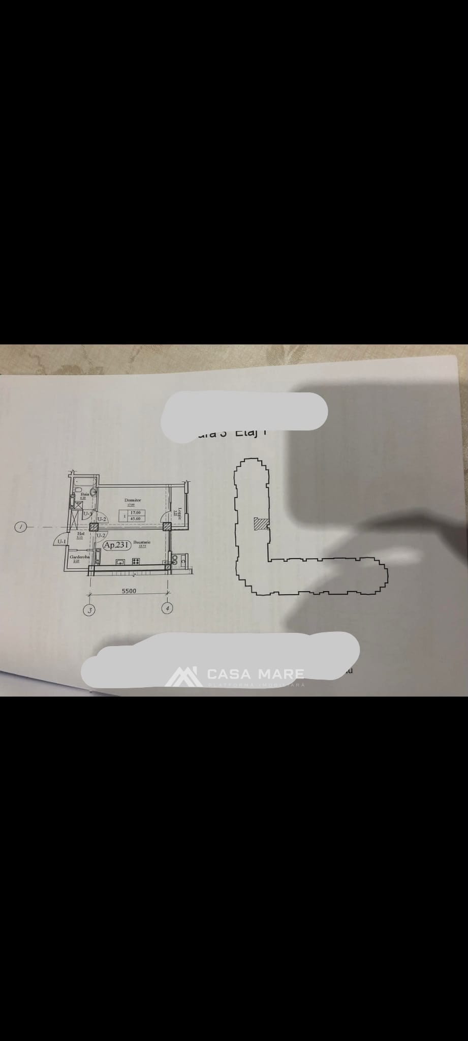 Apartament cu 1 cameră, 46 m², Chișinău 6
