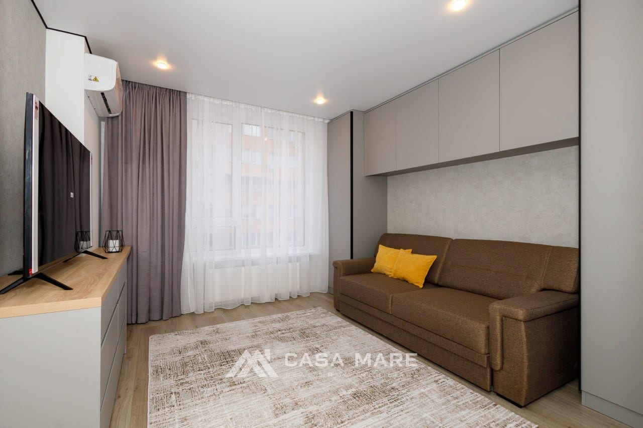 Apartament cu 1 cameră, 38 m², Chișinău 6