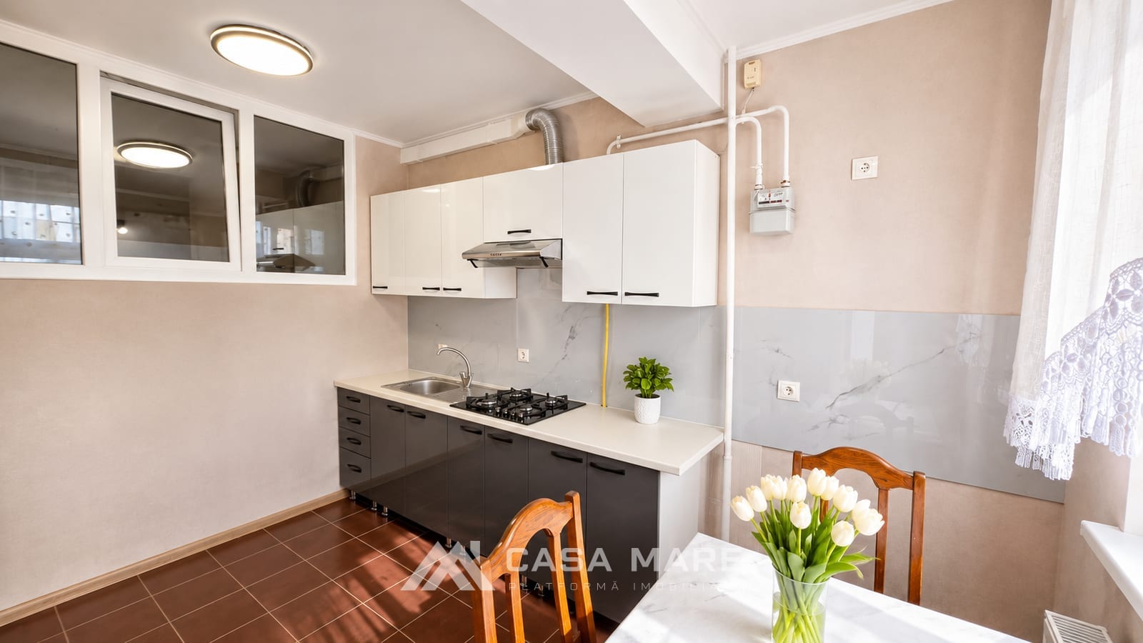 Apartament cu 2 camere, 54 m², Chișinău 2