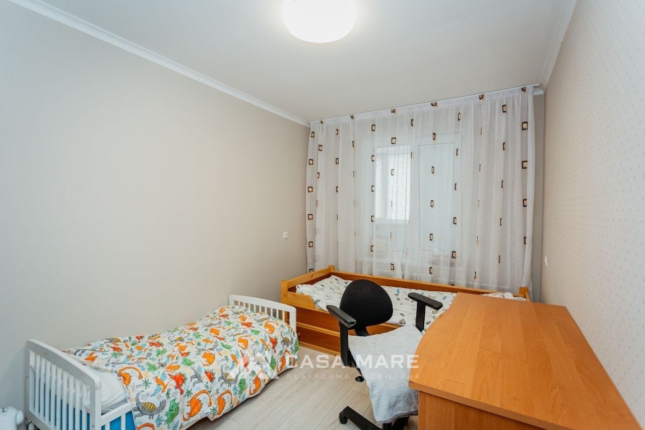 3-комнатная квартира, 73 м², Кишинёв 5