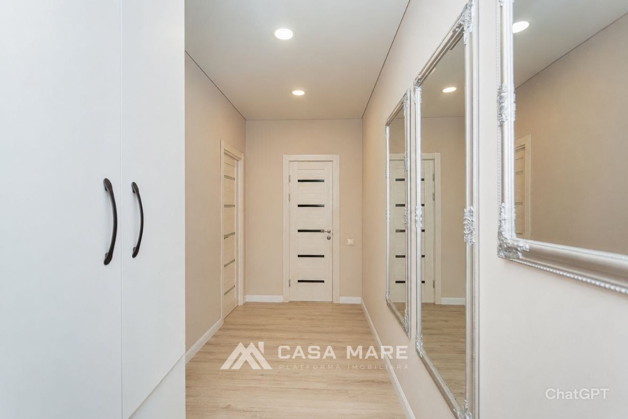 3-комнатная квартира, 89 м², Кишинёв 2