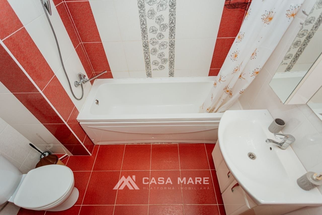 1-комнатная квартира, 44 м², Кишинёв 9