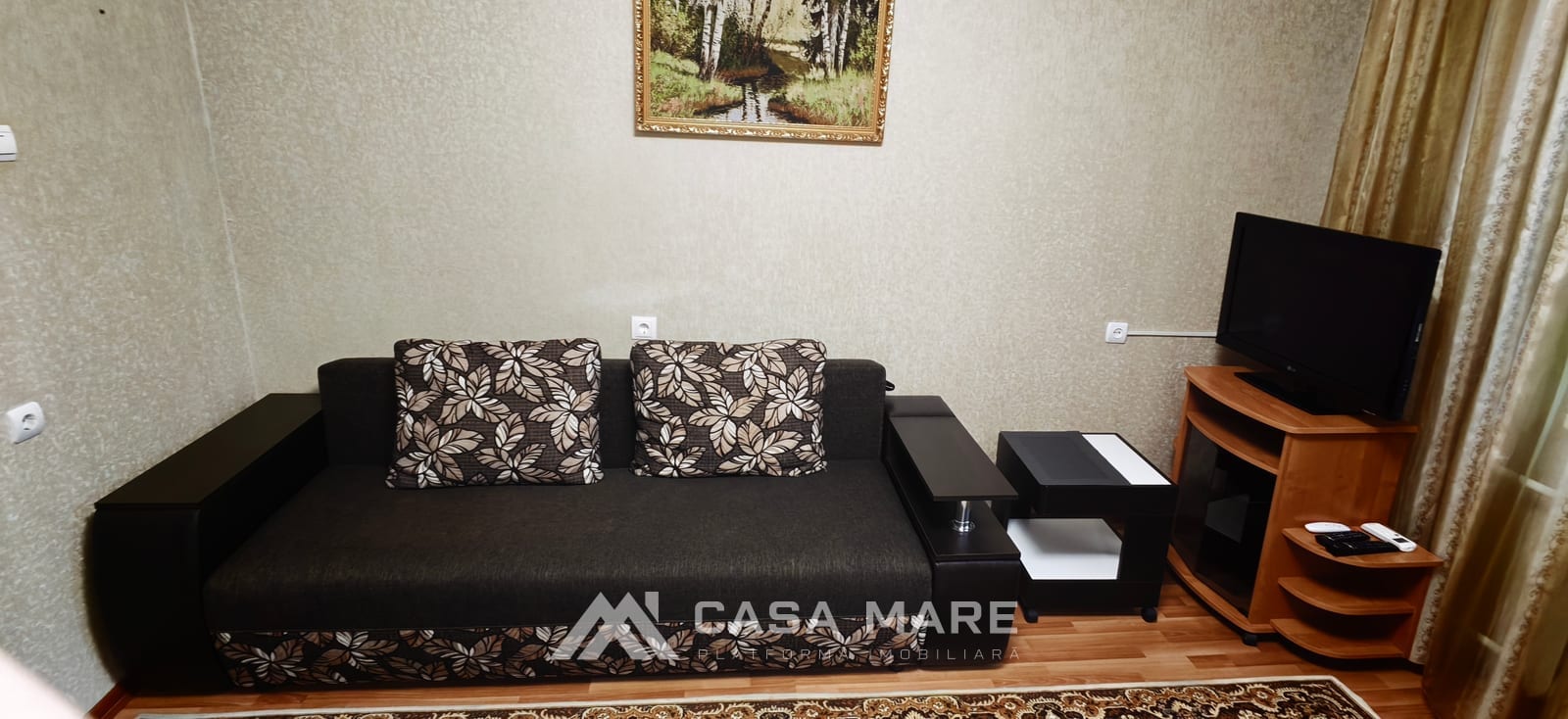 1-комнатная квартира, 40 м², Кишинёв 3