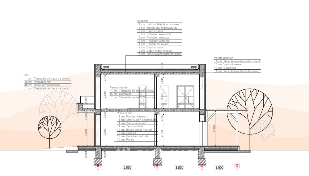 Casă cu 6 camere, 220 m², Chișinău 7