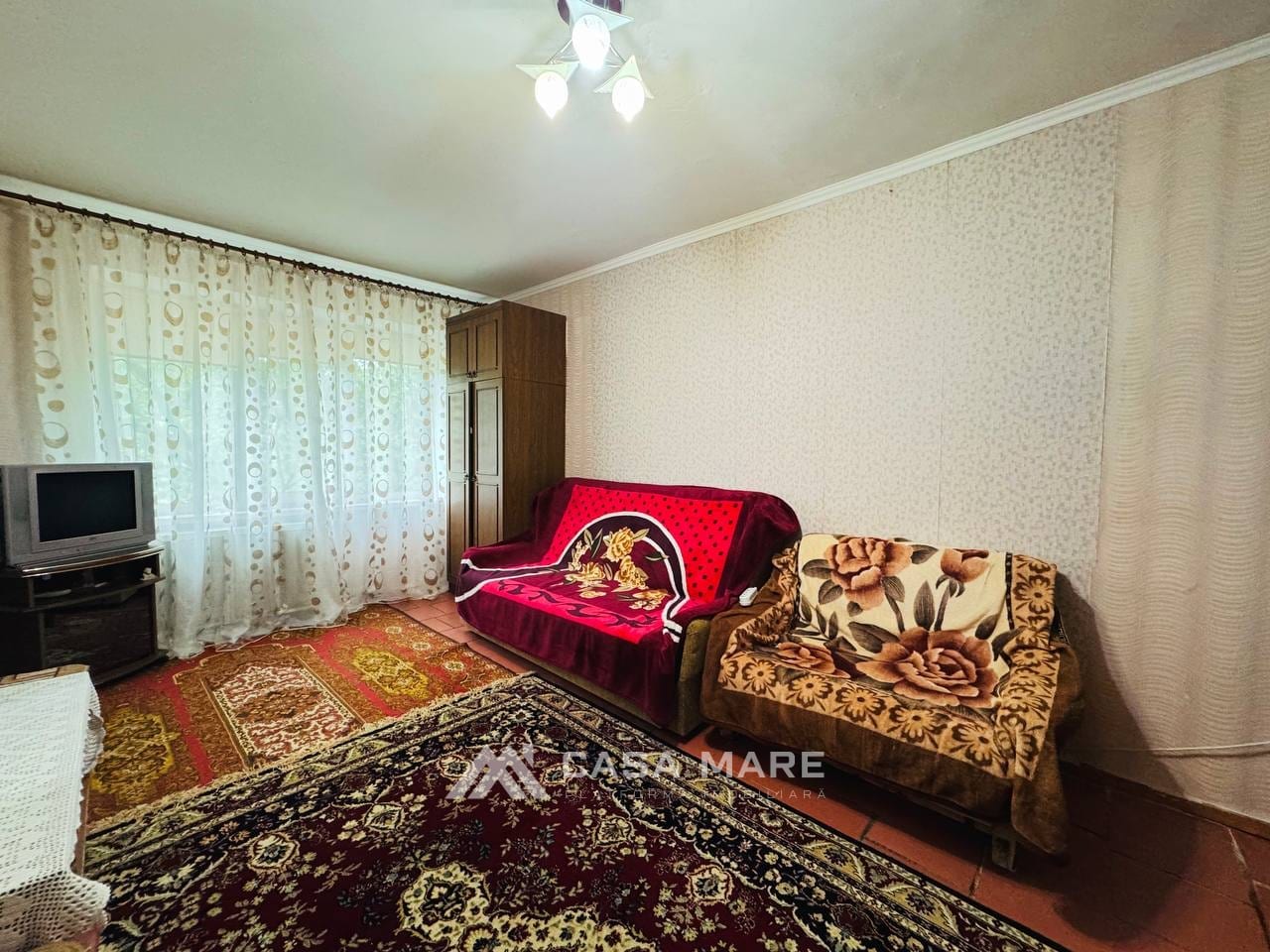 1-комнатная квартира, 35 м², Кишинёв 4