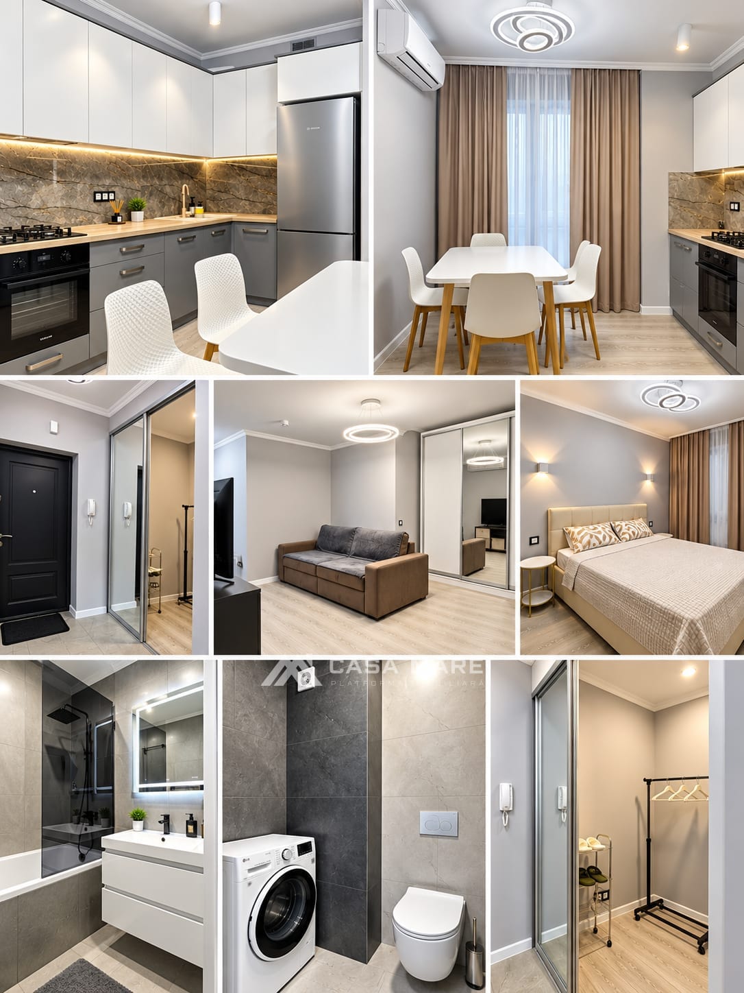 Apartament cu 1 cameră, 50 m², Chișinău 3