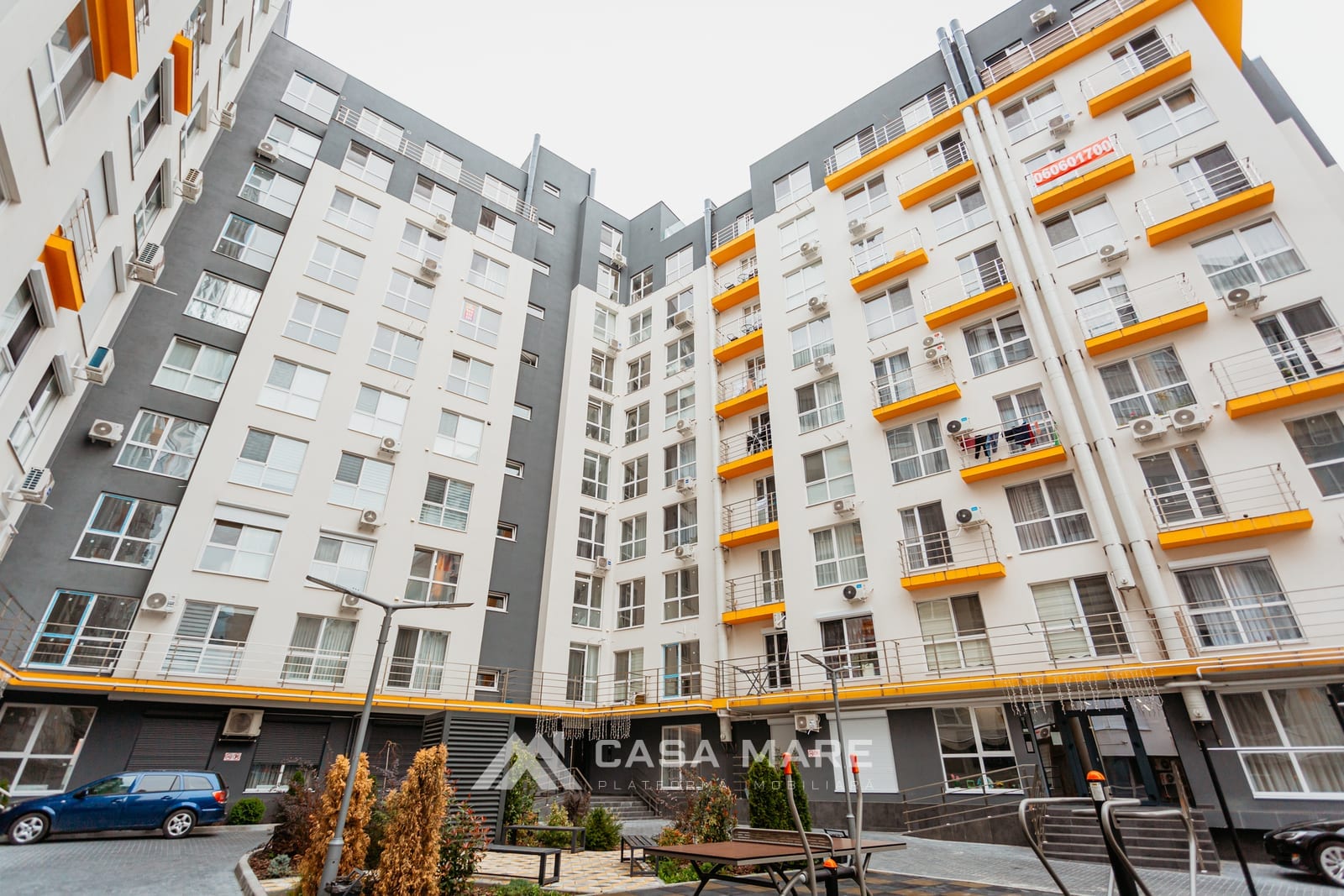2-комнатная квартира, 47 м², Кишинёв 1
