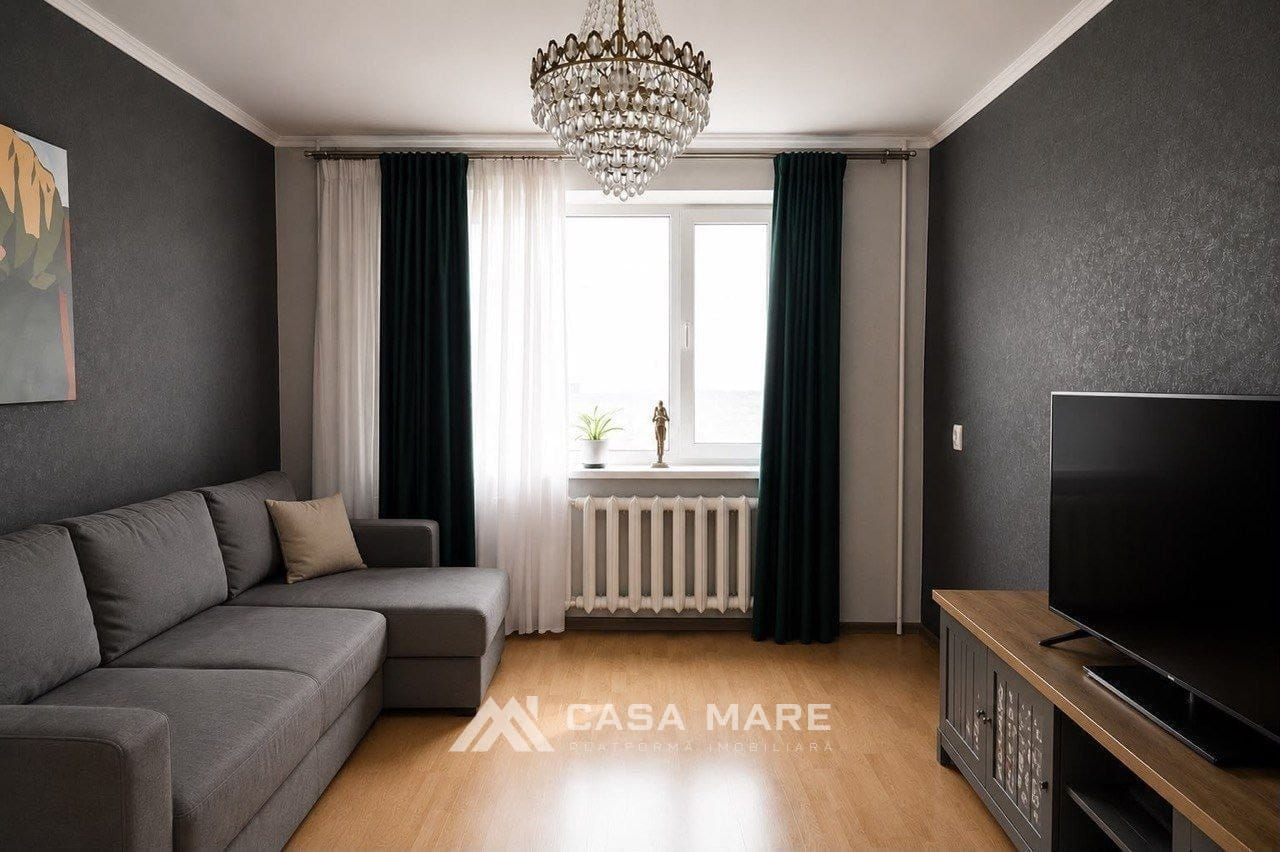 Квартира, 66 м², Кишинёв 5