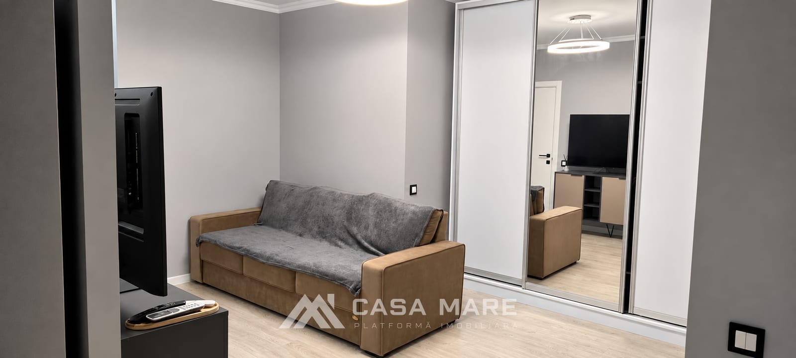 1-комнатная квартира, 50 м², Кишинёв 4