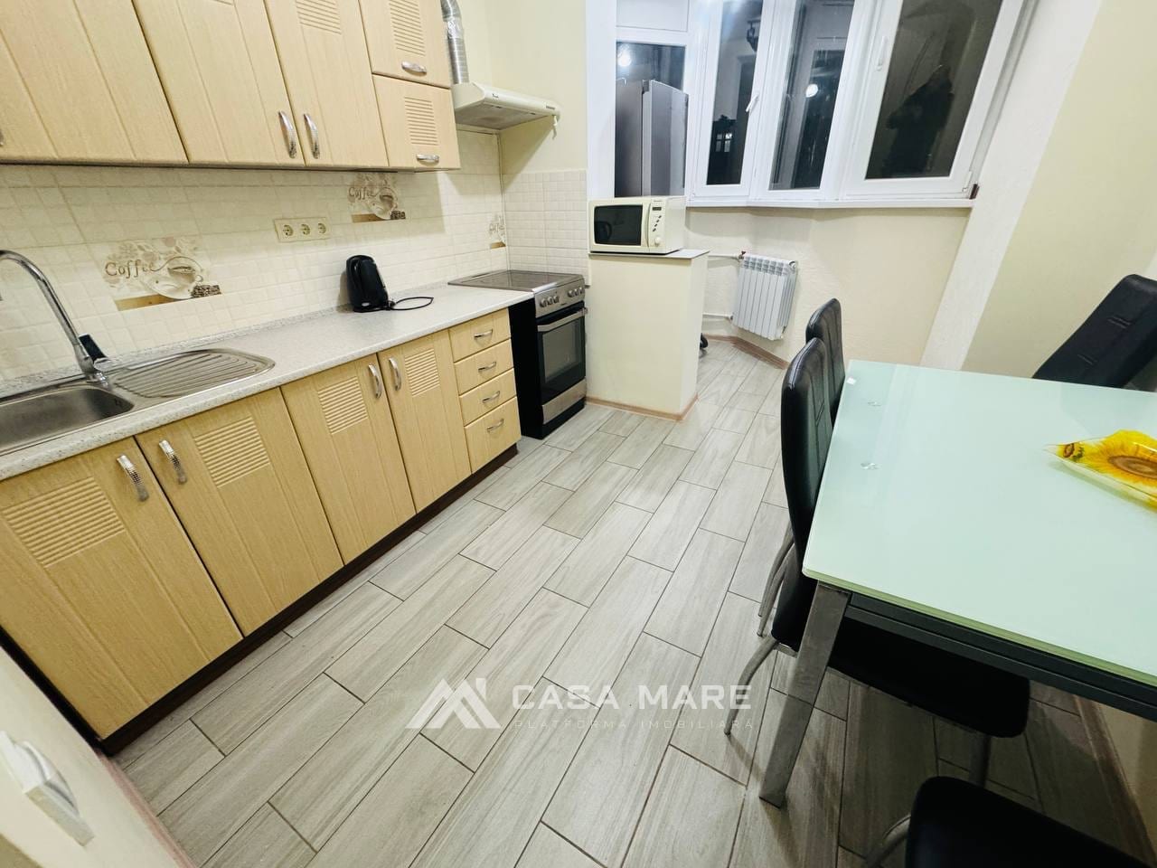 2-комнатная квартира, 55 м², Кишинёв 9
