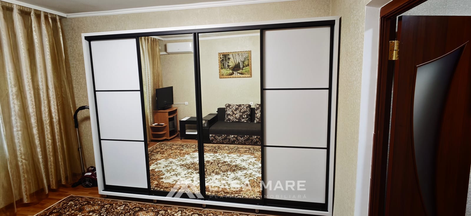 1-комнатная квартира, 40 м², Кишинёв 2