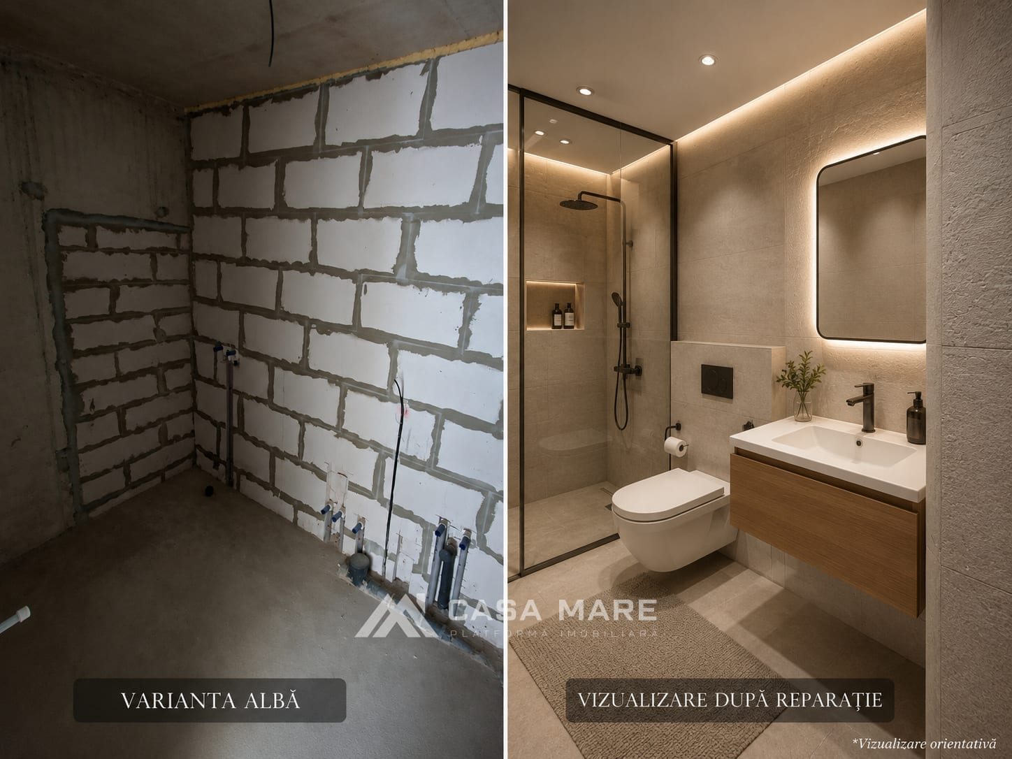 Apartament cu 2 camere, 69 m², Chișinău 7