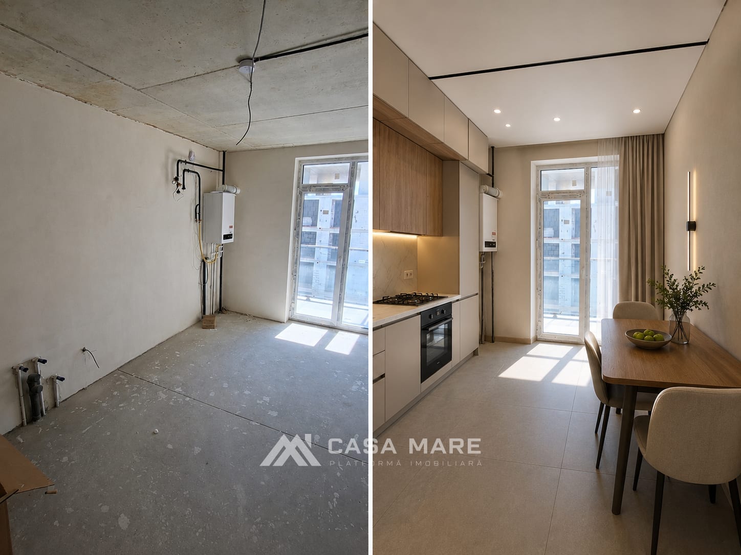 Apartament cu 2 camere, 69 m², Chișinău 4