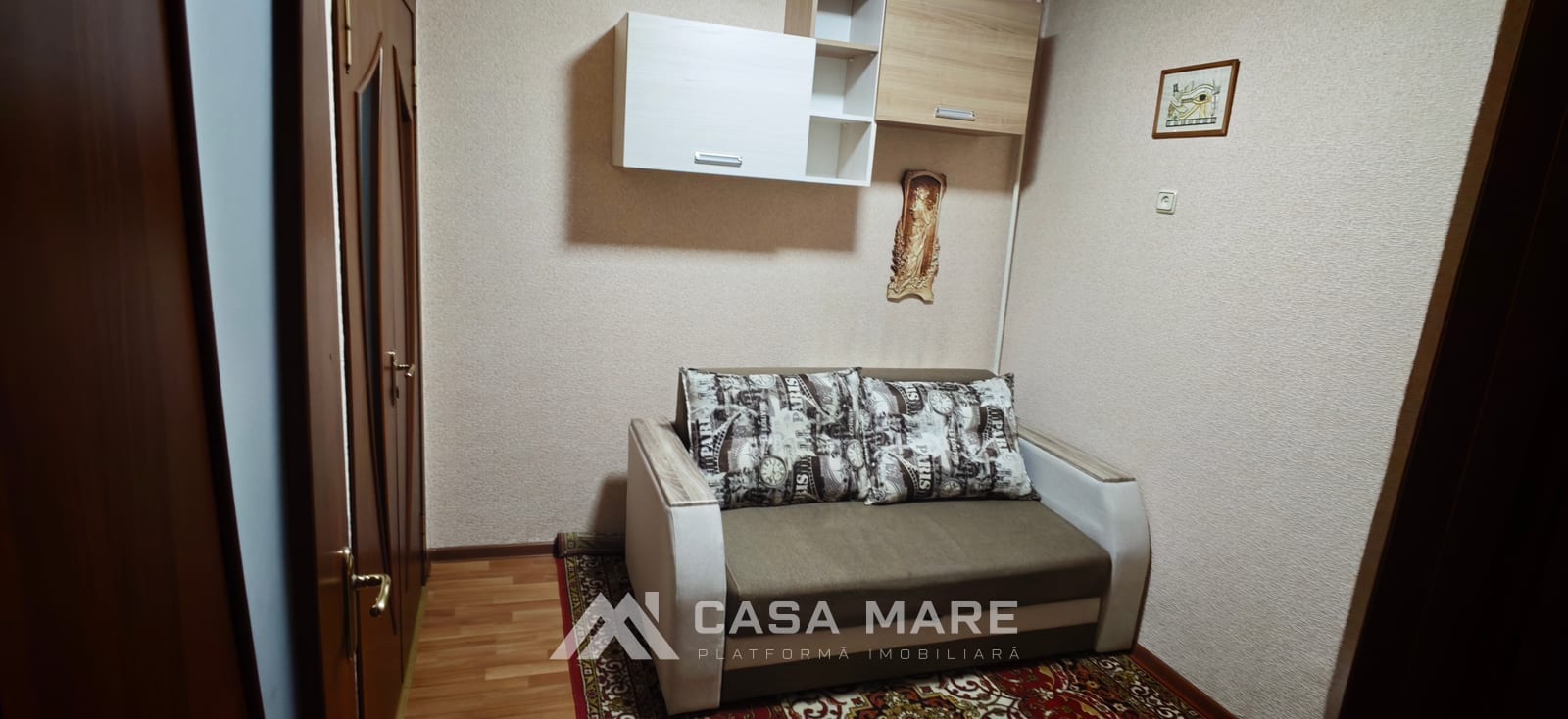 1-комнатная квартира, 40 м², Кишинёв 4