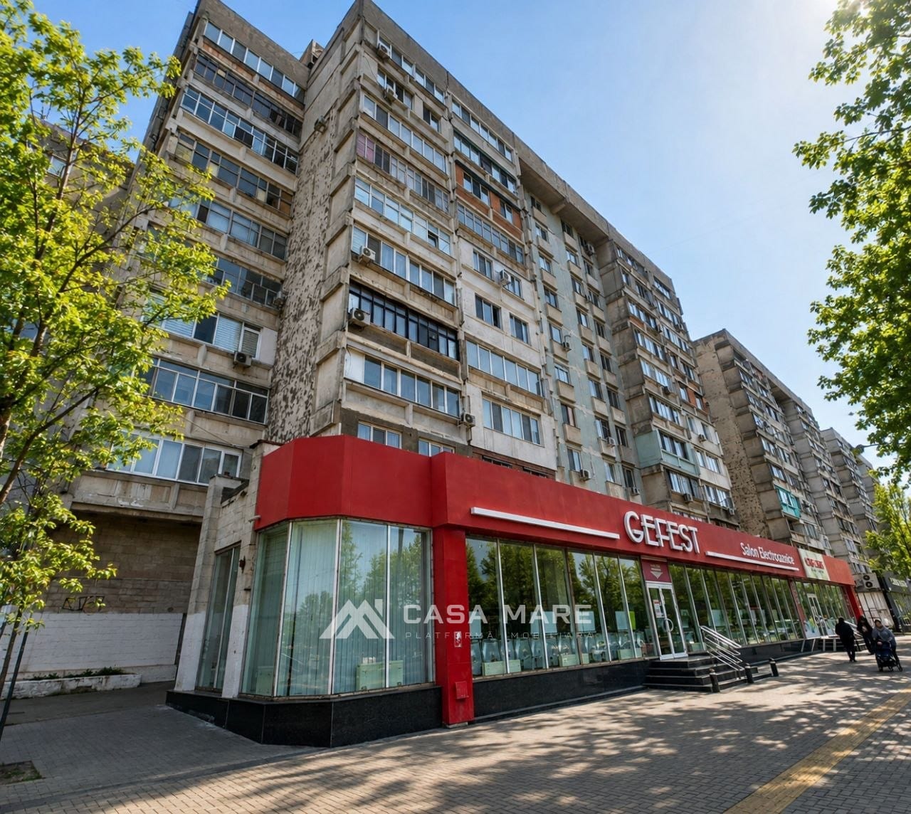 1-комнатная квартира, 36 м², Кишинёв 1