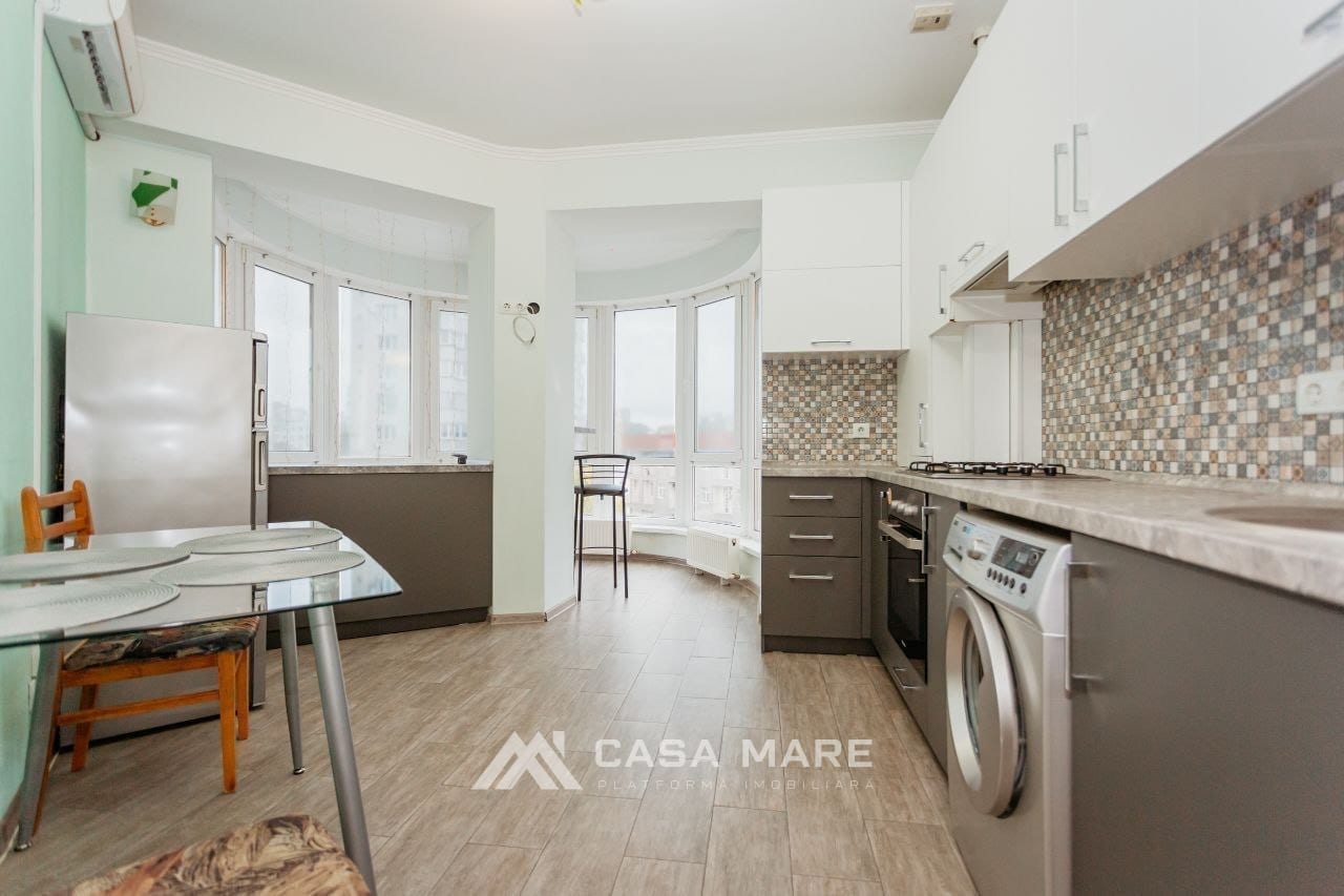 1-комнатная квартира, 44 м², Кишинёв 6