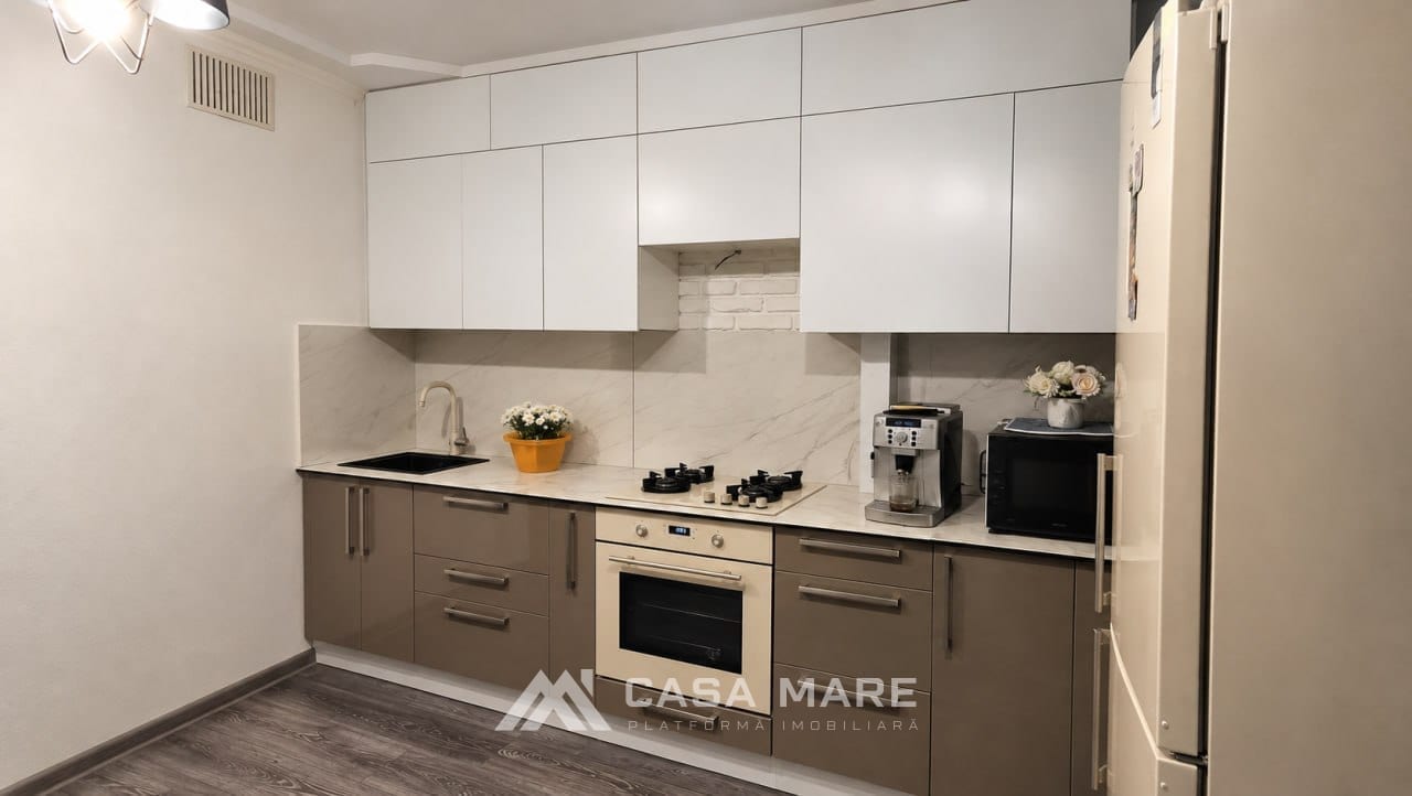 2-комнатная квартира, 71 м², Кишинёв 6
