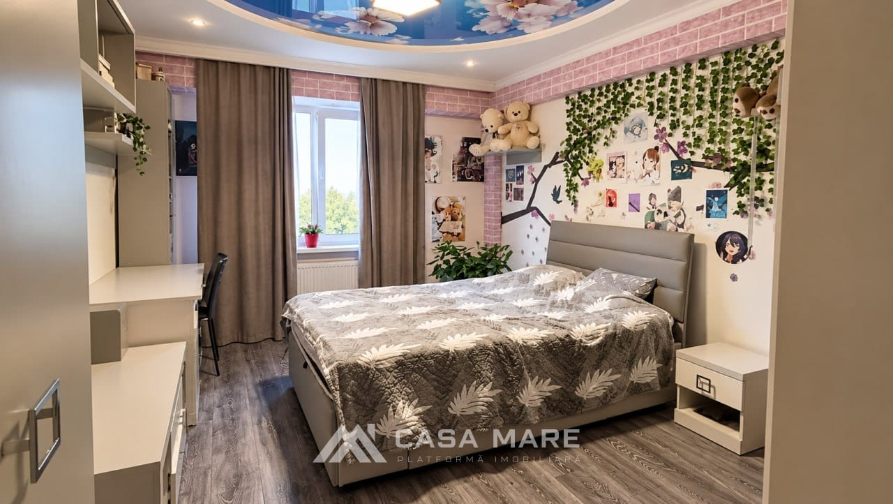 2-комнатная квартира, 71 м², Кишинёв 1