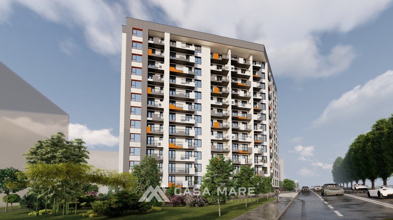 Apartament cu 1 cameră, 51 m², Chișinău 2
