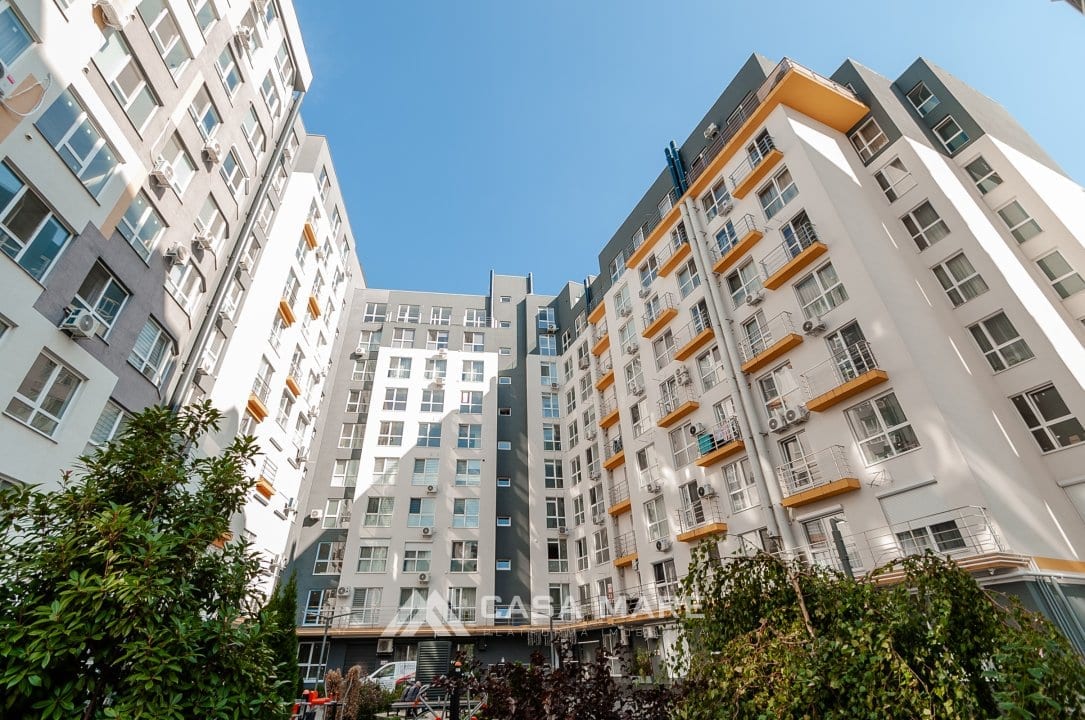 1-комнатная квартира, 37 м², Кишинёв 9
