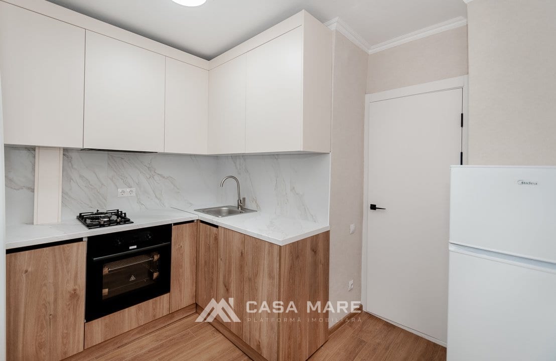 1-комнатная квартира, 45 м², Кишинёв 3