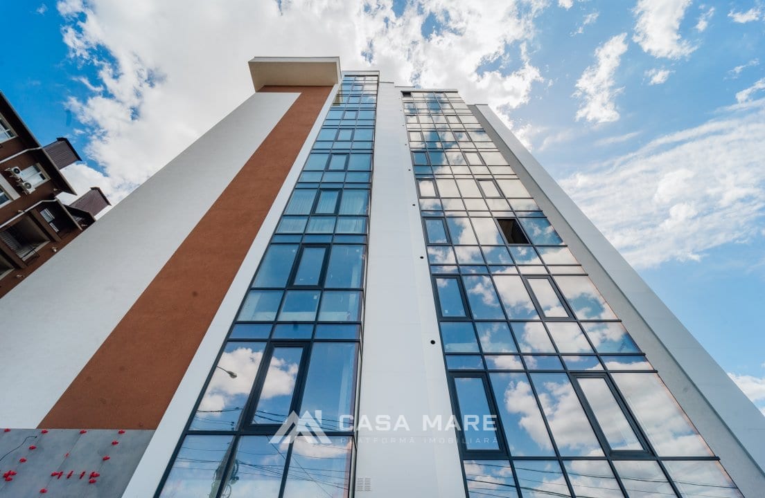 1-комнатная квартира, 42 м², Кишинёв 8