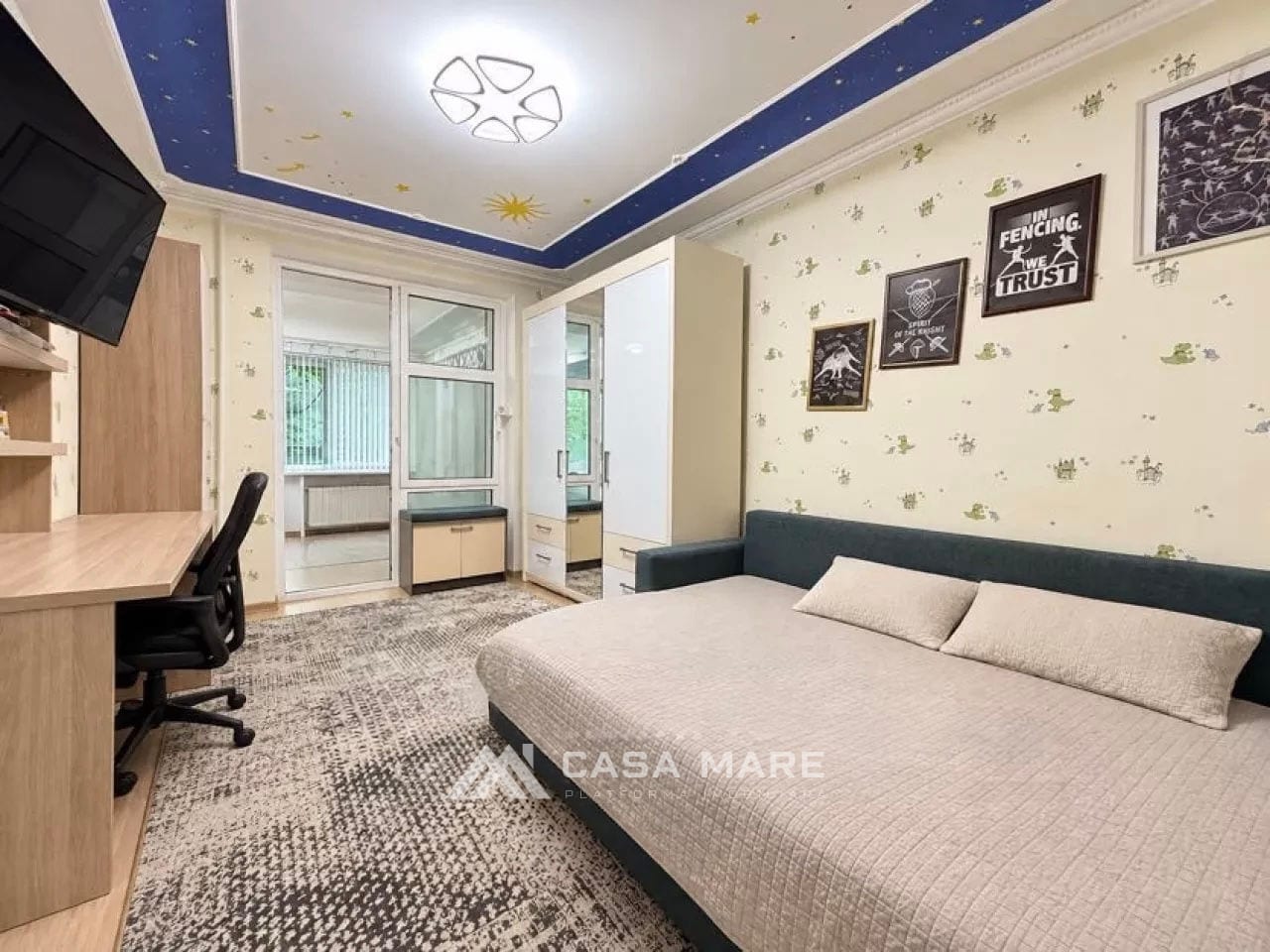 3-комнатная квартира, 100 м², Кишинёв 4