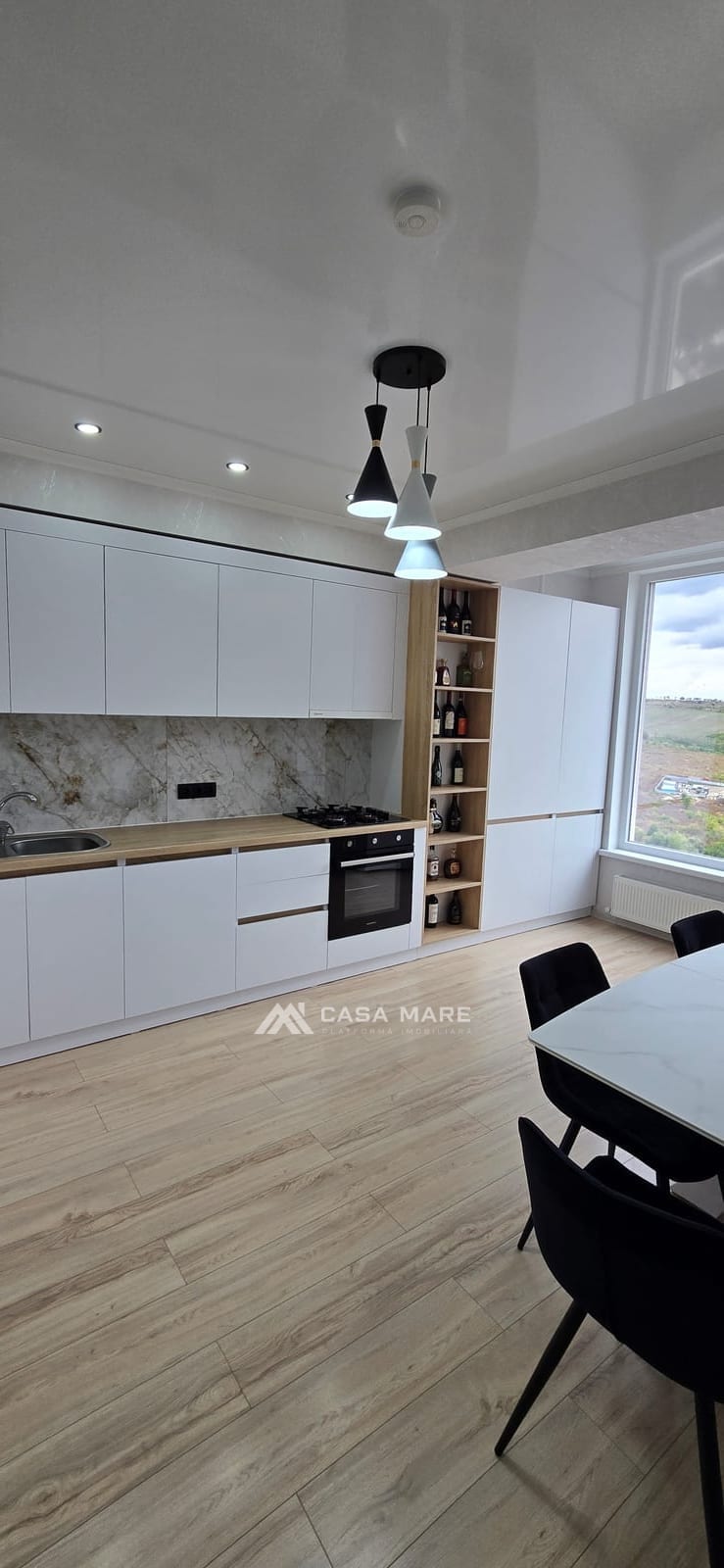 1-комнатная квартира, 48 м², Кишинёв 4