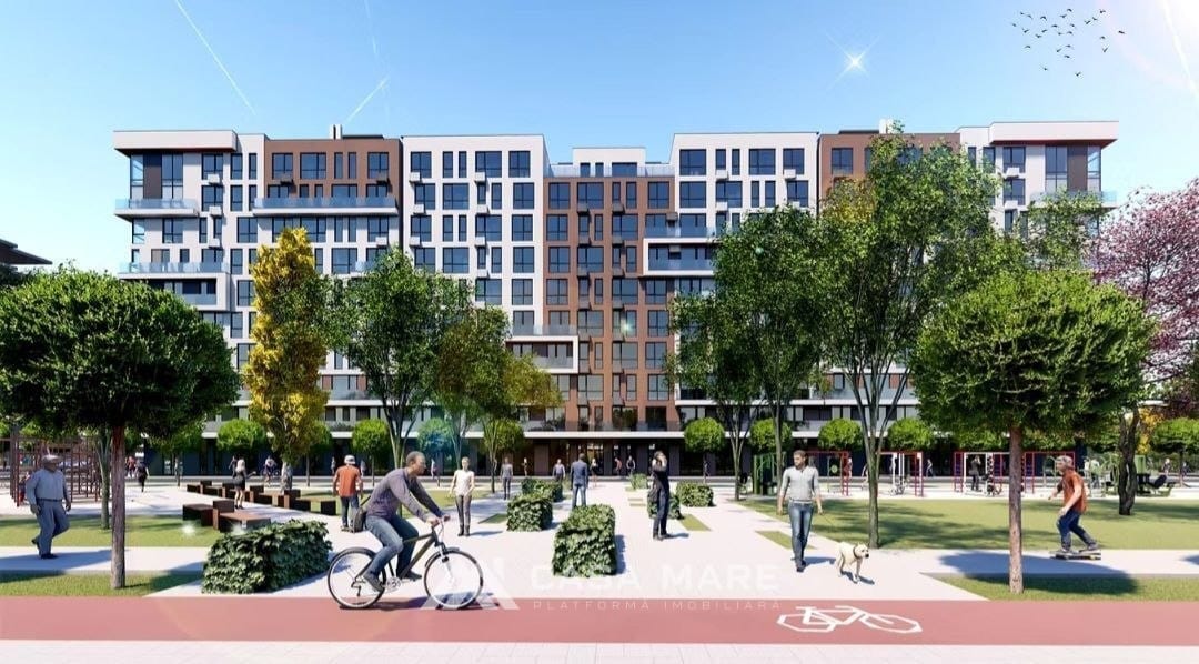 1-комнатная квартира, 42 м², Кишинёв 1