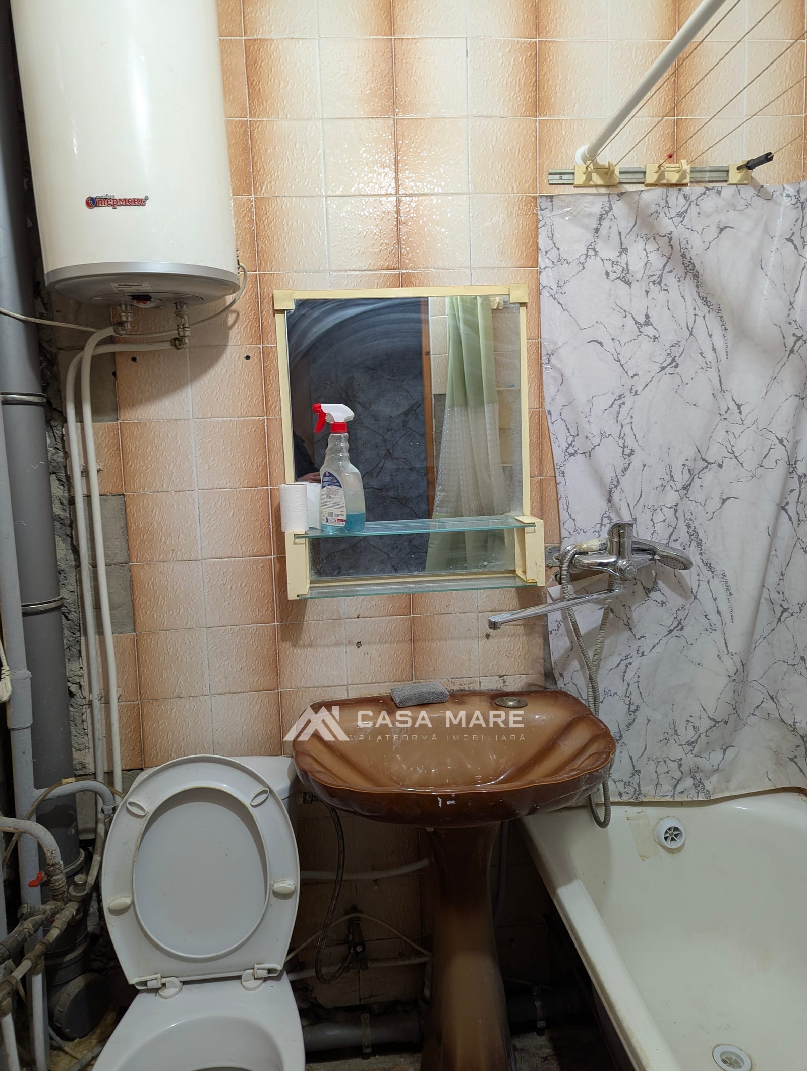1-комнатная квартира, 37 м², Кишинёв 8