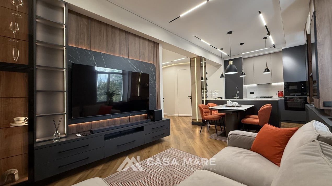 2-комнатная квартира, 72 м², Кишинёв 6