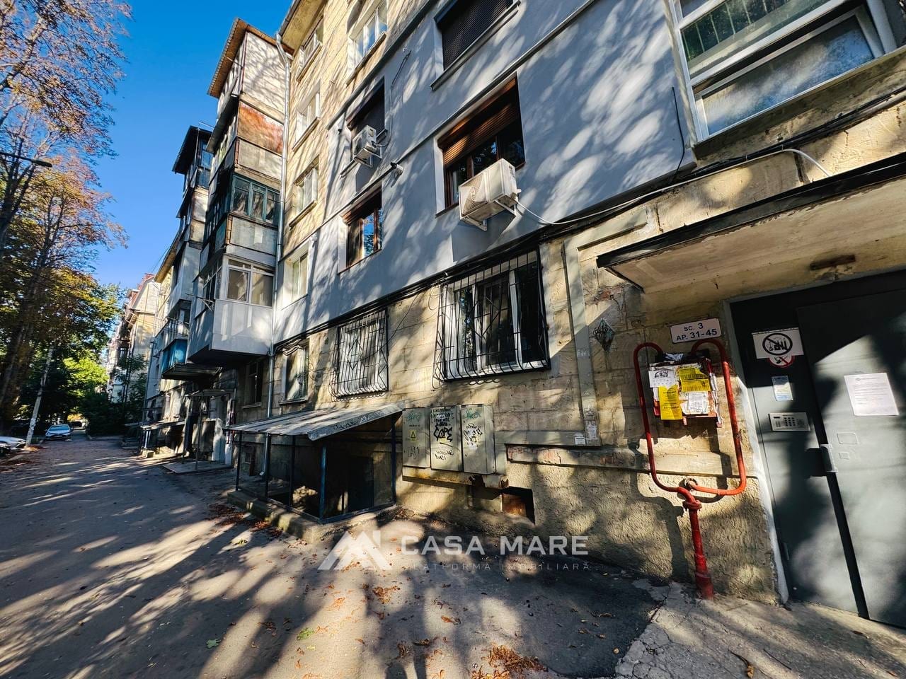2-комнатная квартира, 55 м², Кишинёв 1