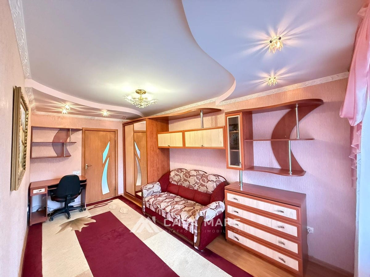 Apartament cu 3 camere, 68 m², Paminteni, Bălți 2