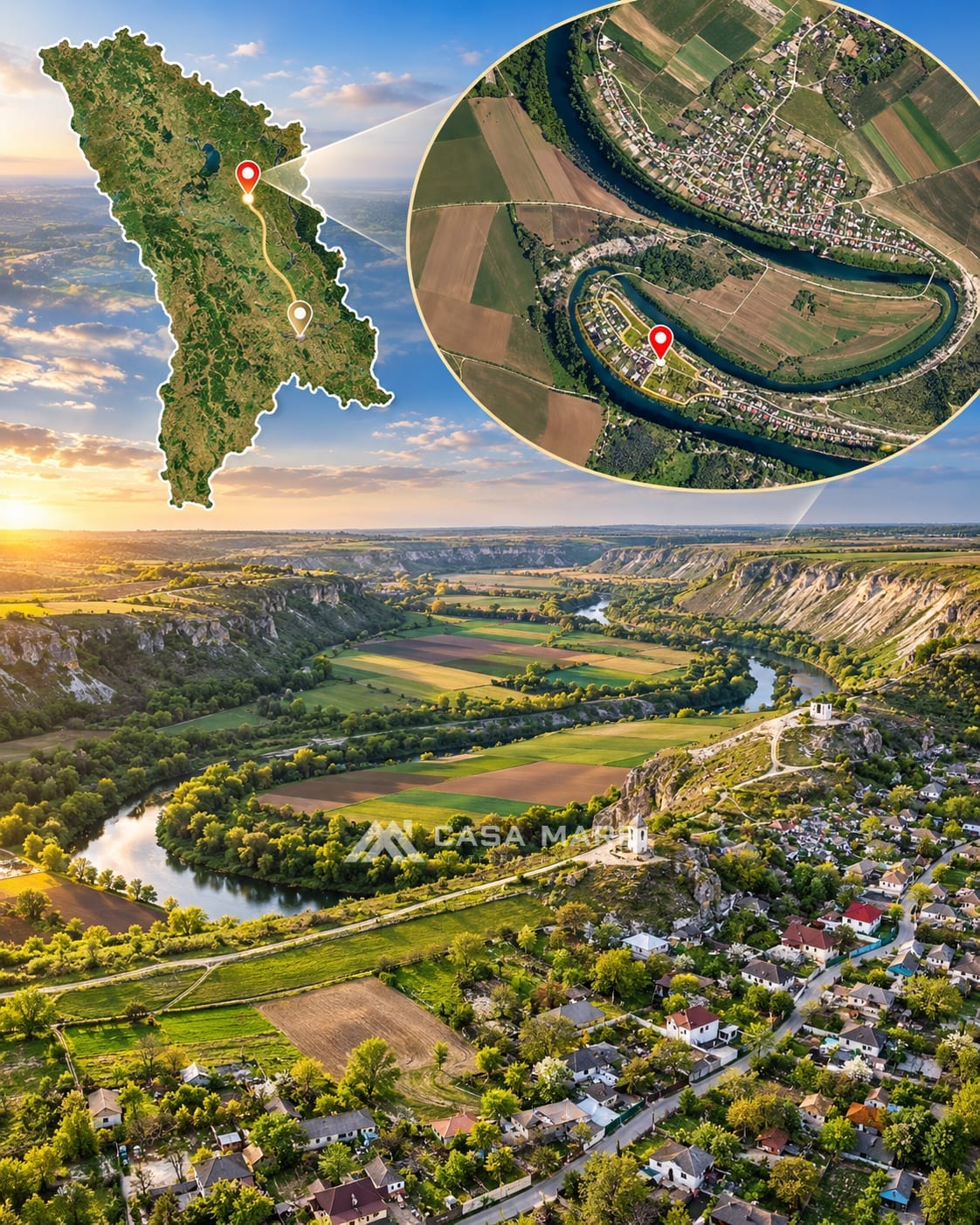 3-комнатный дом, 51 м², Орхей 5