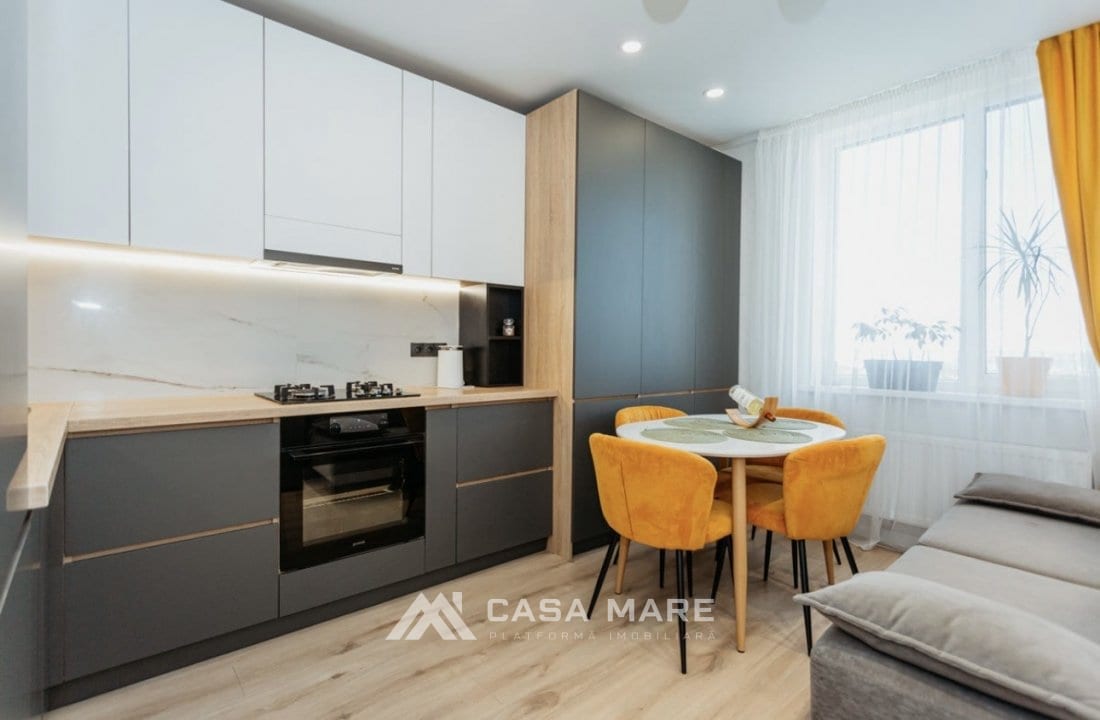 2-комнатная квартира, 56 м², Кишинёв 6