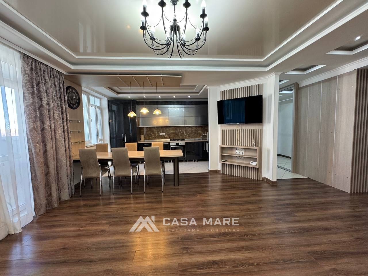 3-комнатная квартира, 100 м², Кишинёв 1