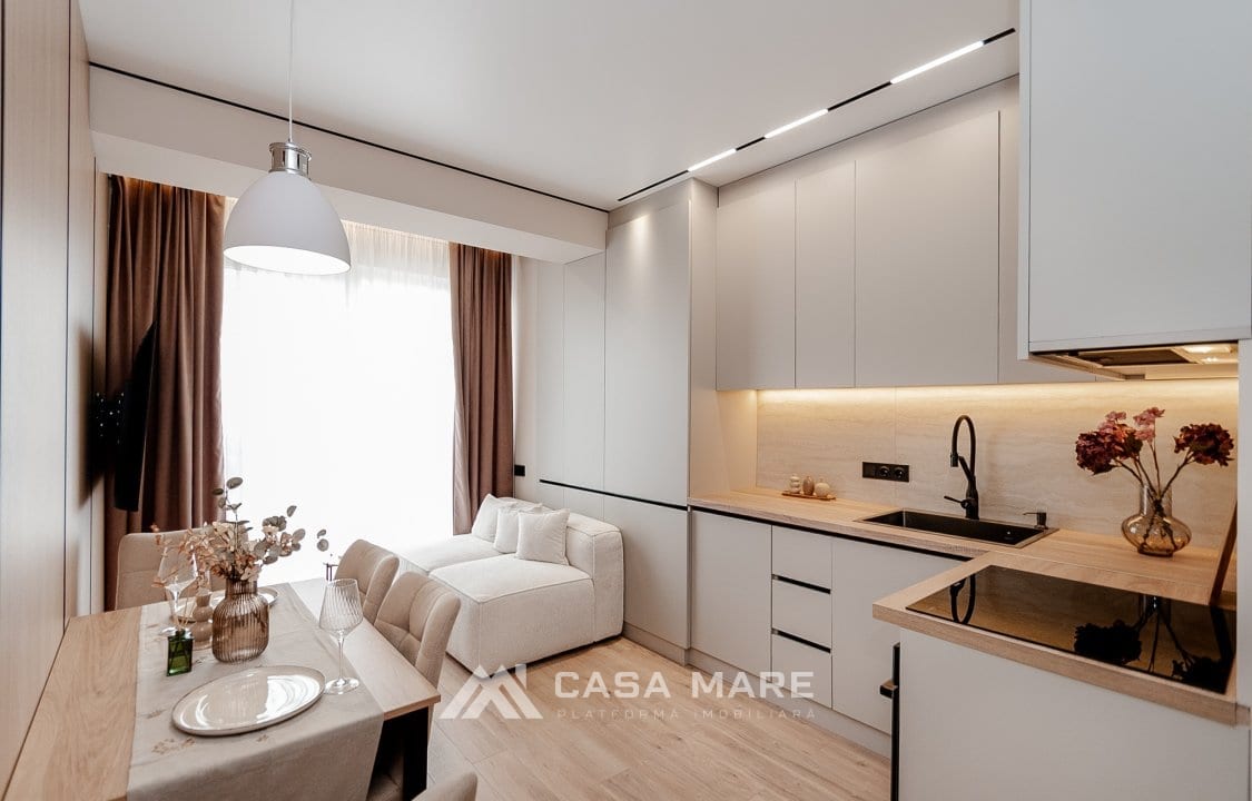 Apartament cu 1 cameră, 37 m², Chișinău 5