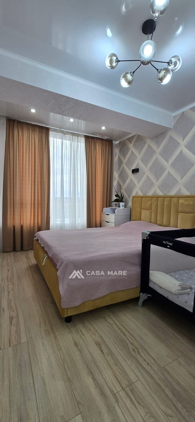1-комнатная квартира, 48 м², Кишинёв 9