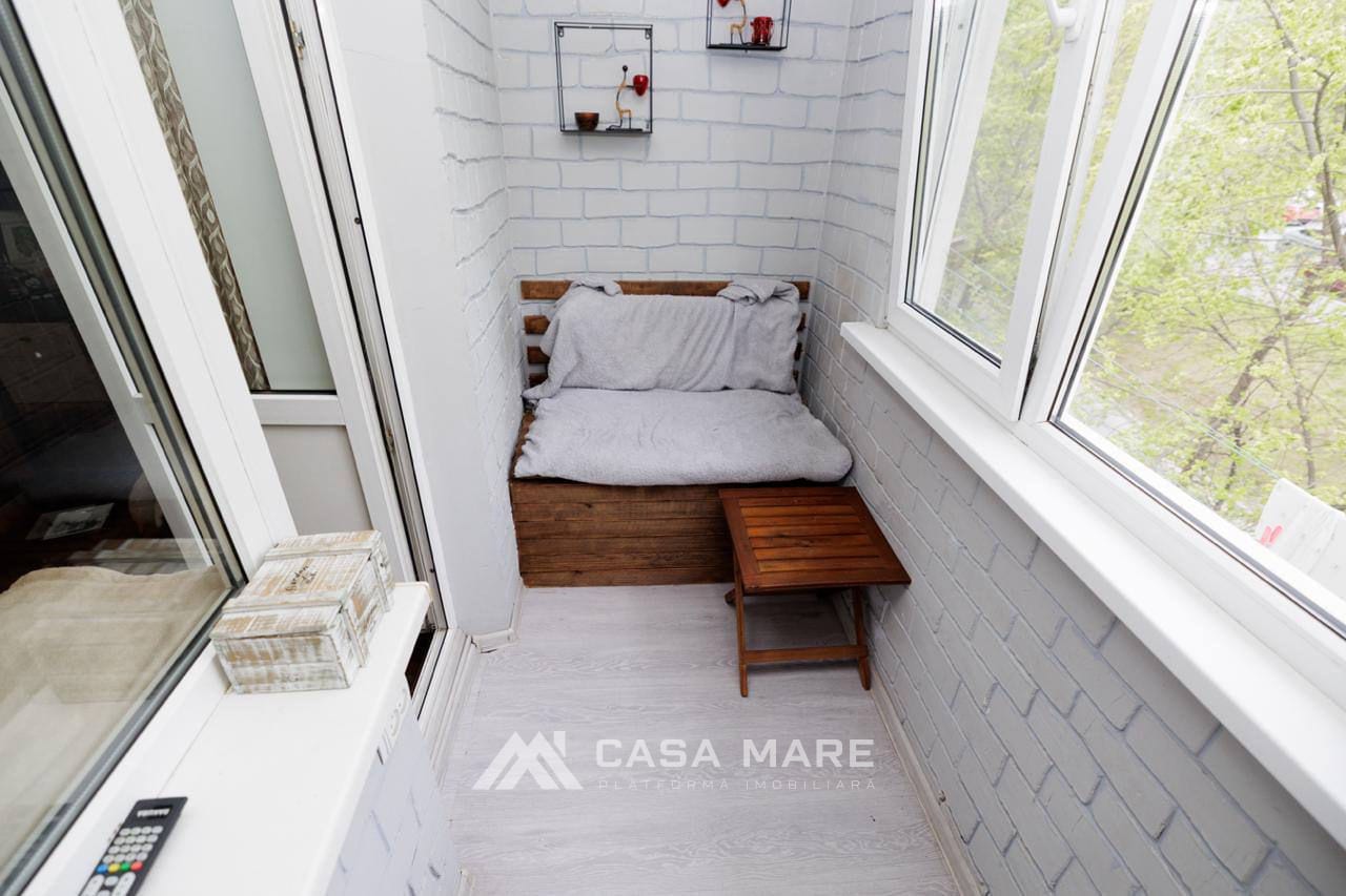 1-комнатная квартира, 30 м², Рышкановка, Кишинёв 6