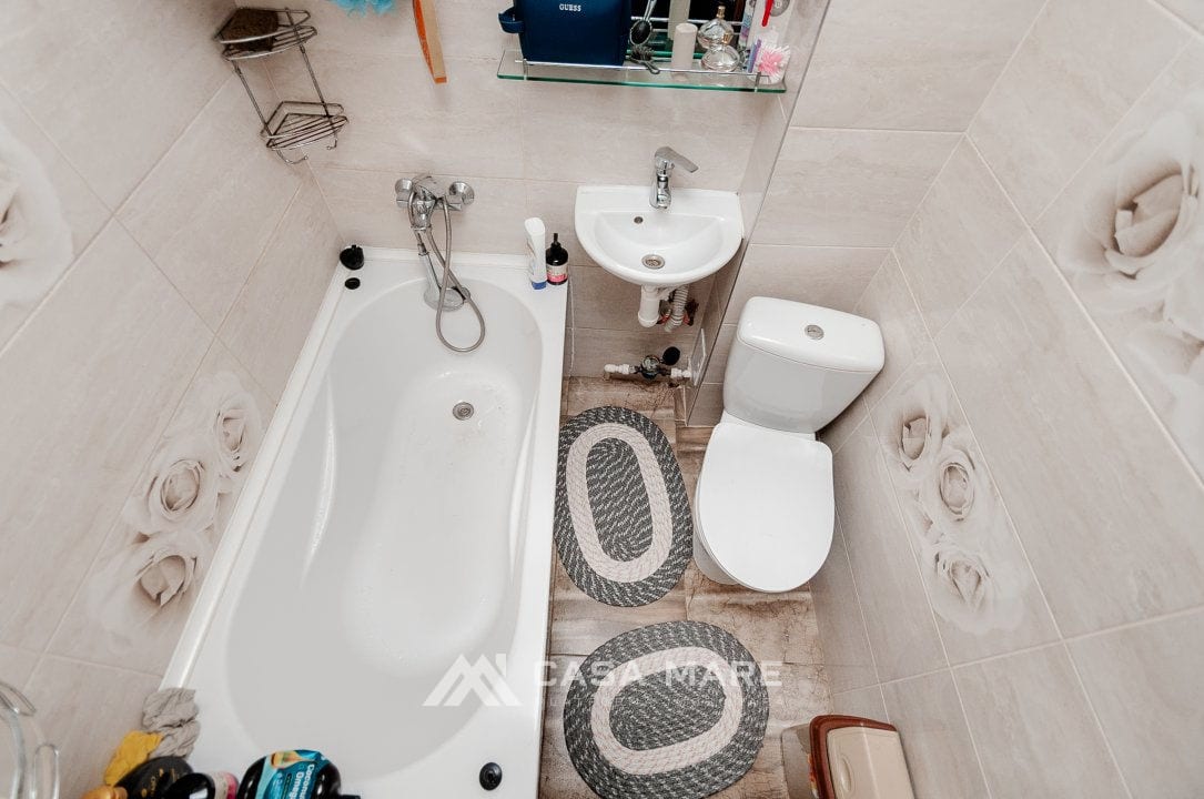 1-комнатная квартира, 40 м², Чеканы, Кишинёв 6