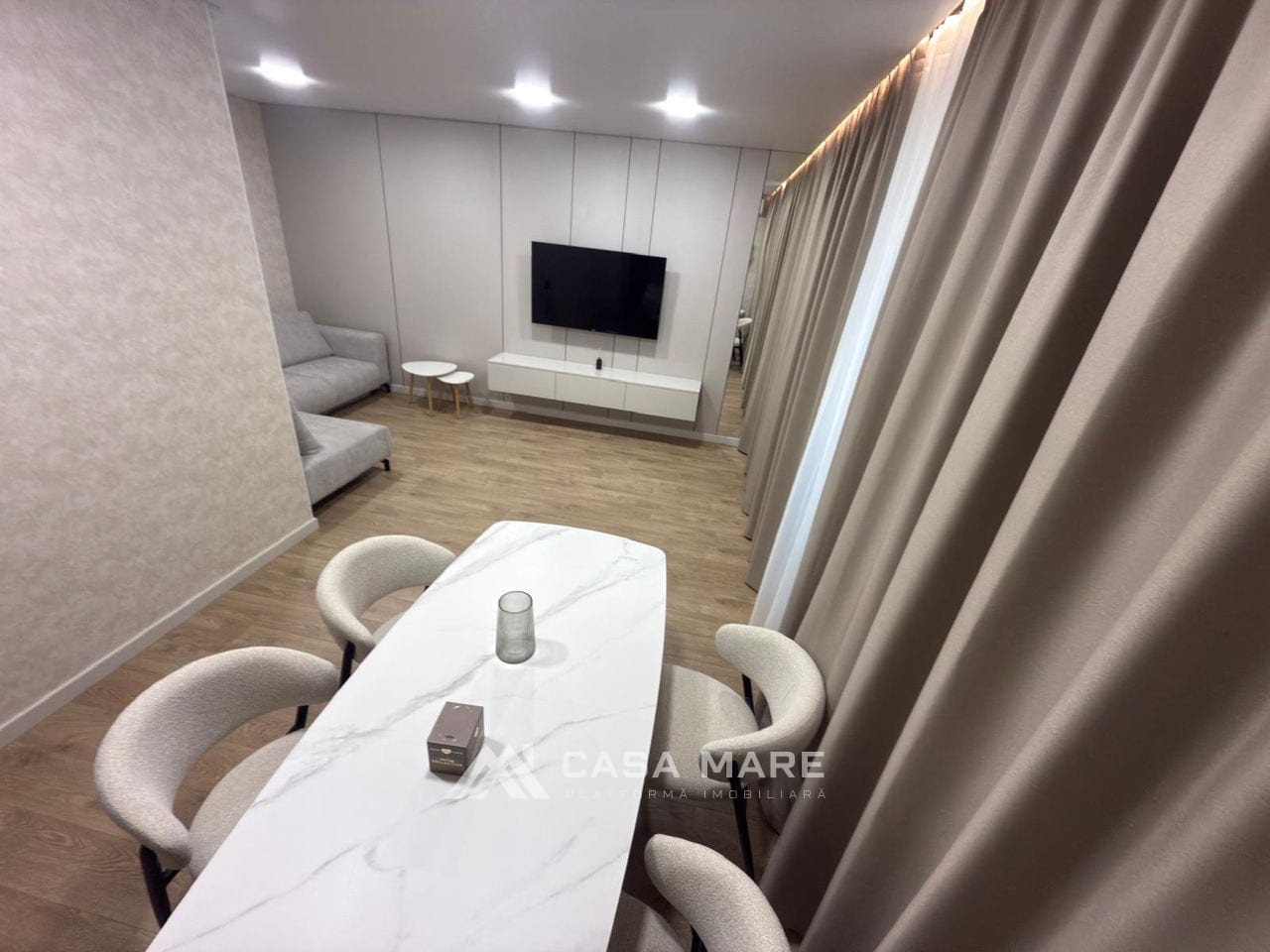 2-комнатная квартира, 71 м², Ботаника, Кишинёв 3